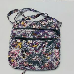 Vera Bradley Disney Sweet Treats Triple Zip Hipster NWOT